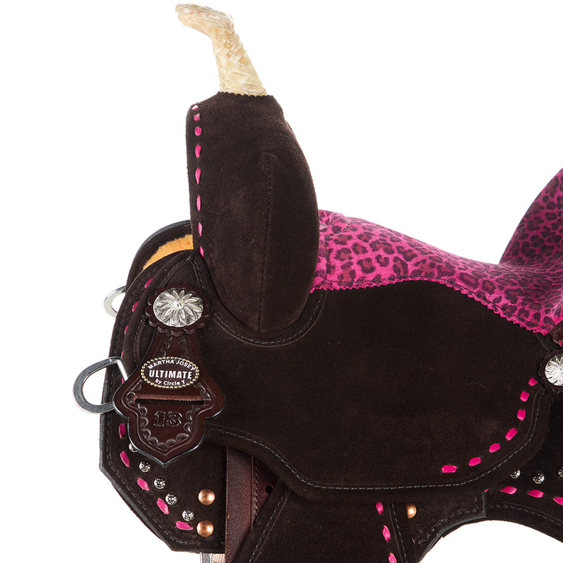 Circle Y Saddlery Martha Josey Lightweight Lightspeed 13 Inch Wide Tree Barrel Racing Saddle