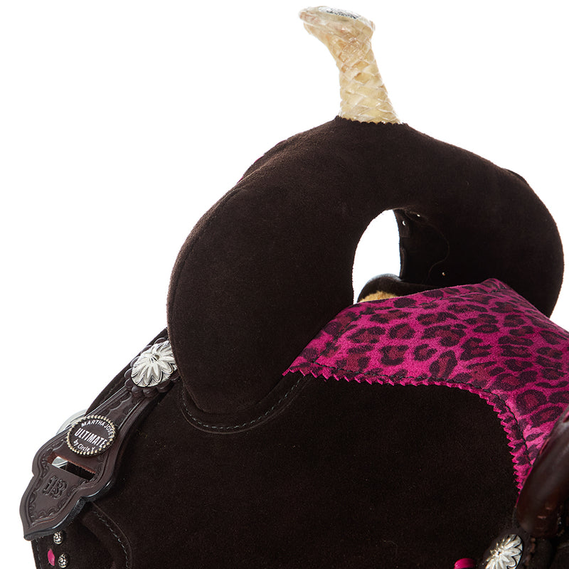 Circle Y Saddlery Martha Josey Lightweight Lightspeed 13 Inch Wide Tree Barrel Racing Saddle