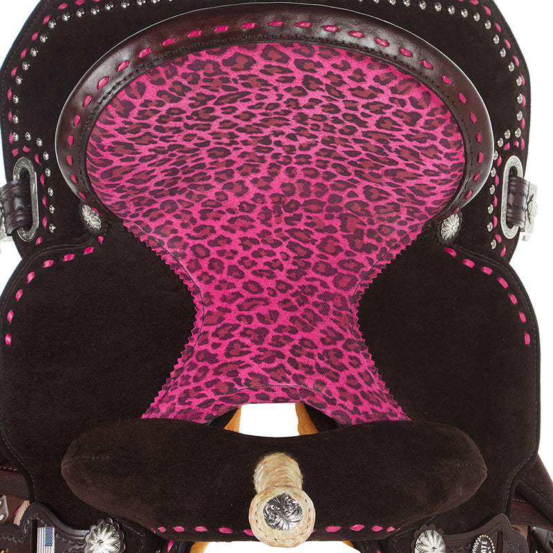 Circle Y Saddlery Martha Josey Lightweight Lightspeed 13 Inch Wide Tree Barrel Racing Saddle
