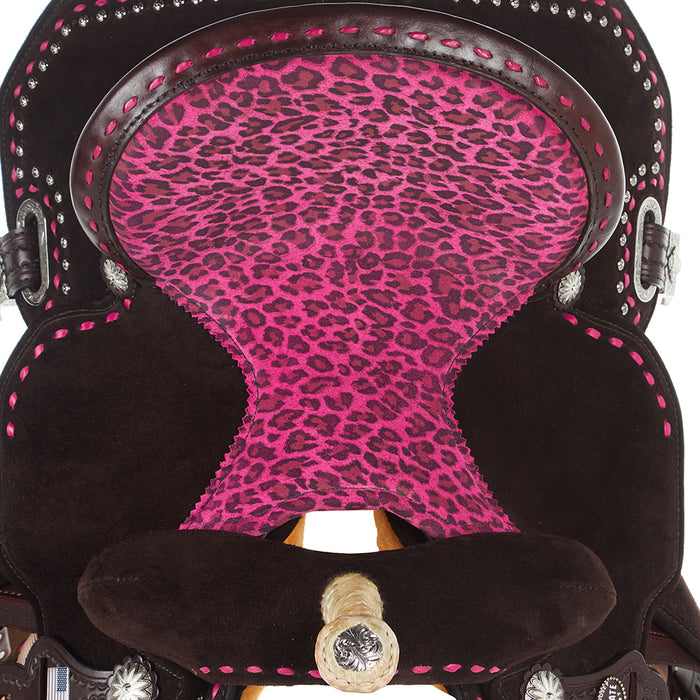 Circle Y Saddlery Martha Josey Lightweight Lightspeed 13 Inch Wide Tree Barrel Racing Saddle