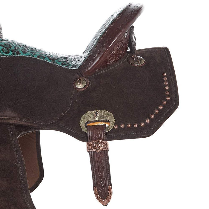 Circle Y Saddlery Josey Mitchell Lightweight Lightspeed 14.5 Inch Barrel Saddle