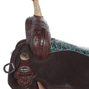 Circle Y Saddlery Josey Mitchell Lightweight Lightspeed 14.5 Inch Barrel Saddle