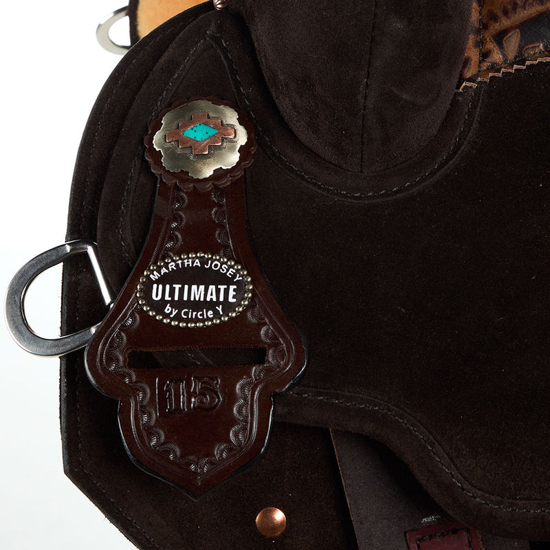 Circle Y Saddlery Martha Josey Lightweight Lightspeed 15 Inch Barrel Racing Saddle