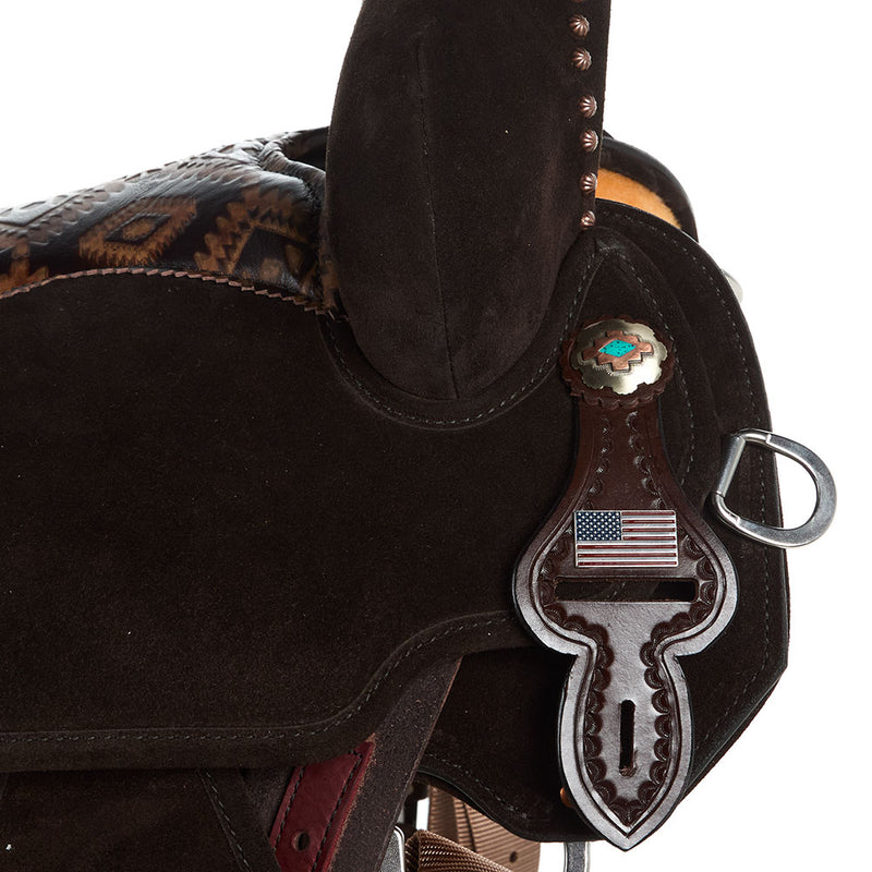 Circle Y Saddlery Martha Josey Lightweight Lightspeed 15 Inch Barrel Racing Saddle