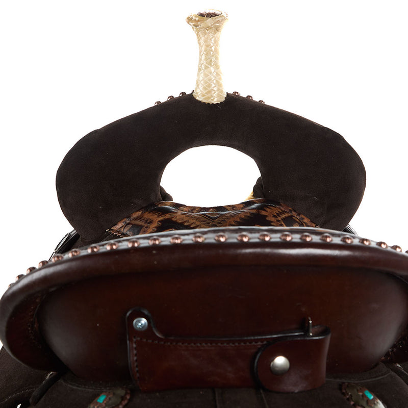 Circle Y Saddlery Martha Josey Lightweight Lightspeed 15 Inch Barrel Racing Saddle