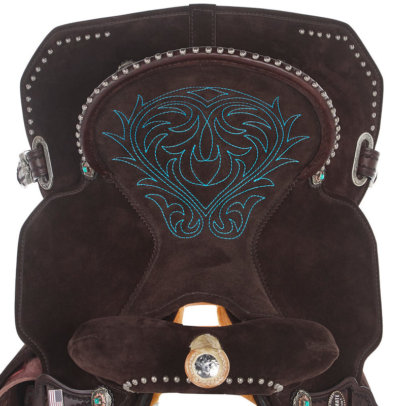 Circle Y Saddlery Josey Mitchell Lightweight Light Speed 14 inch Barrel Saddle