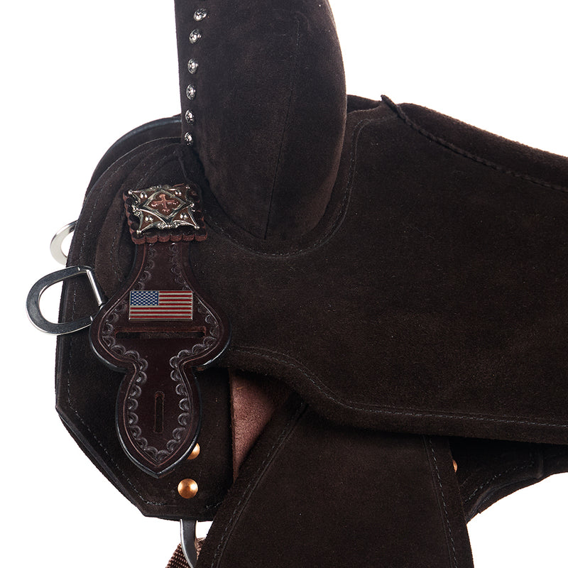 Circle Y Saddlery Josey Mitchell Lightweight Lightspeed 15 Inch Barrel Saddle
