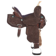 Circle Y Saddlery Josey Mitchell Lightweight Lightspeed 13 Inch Barrel Saddle