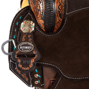 Circle Y Saddlery Martha Josey Lightweight Lightspeed 14 Inch Wide Tree Barrel Racing Saddle