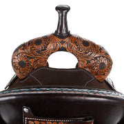 Circle Y Saddlery Martha Josey Lightweight Lightspeed 14 Inch Wide Tree Barrel Racing Saddle