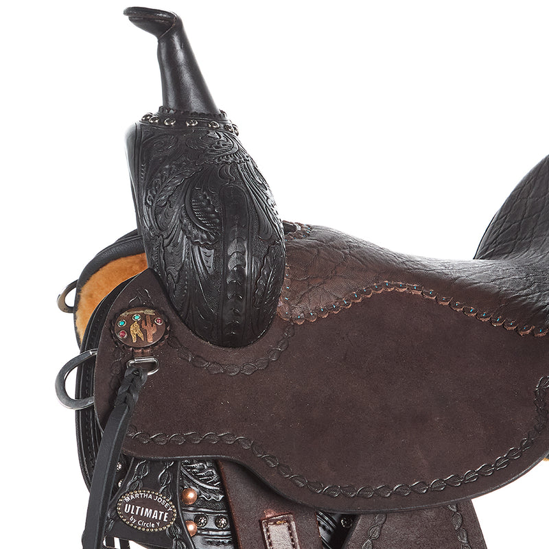 Circle Y Saddlery Martha Josey Lightning Contender 14 Inch Barrel Saddle