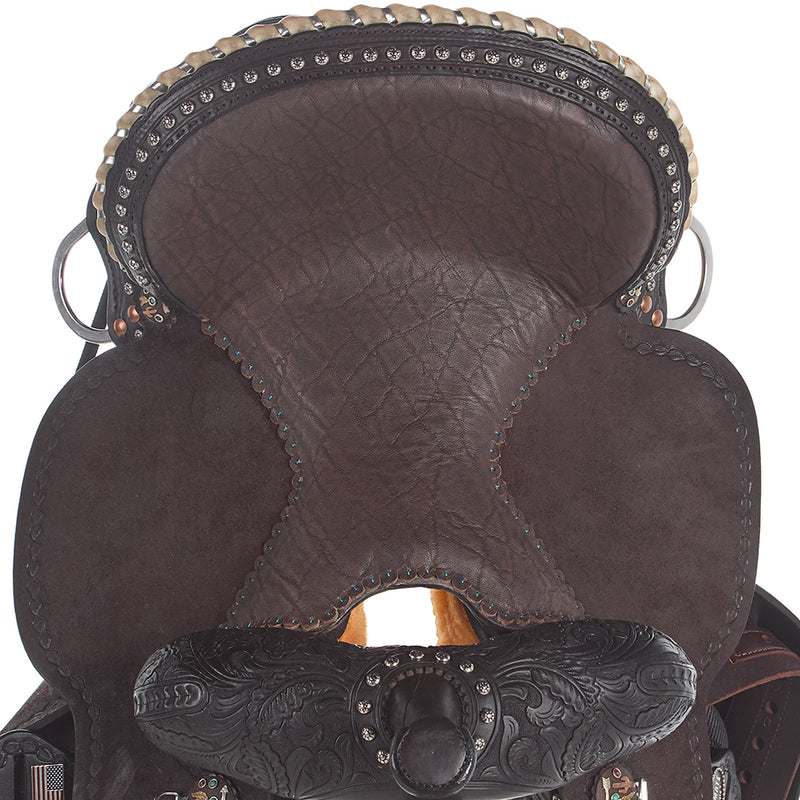 Circle Y Saddlery Martha Josey Lightning Contender 14 Inch Barrel Saddle