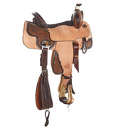 Circle Y Saddlery Josey Patriot 15 Inch All Around Saddle
