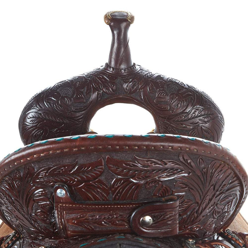 Circle Y Saddlery Josey Cash Maverick 14 1/2 Inch Barrel Saddle
