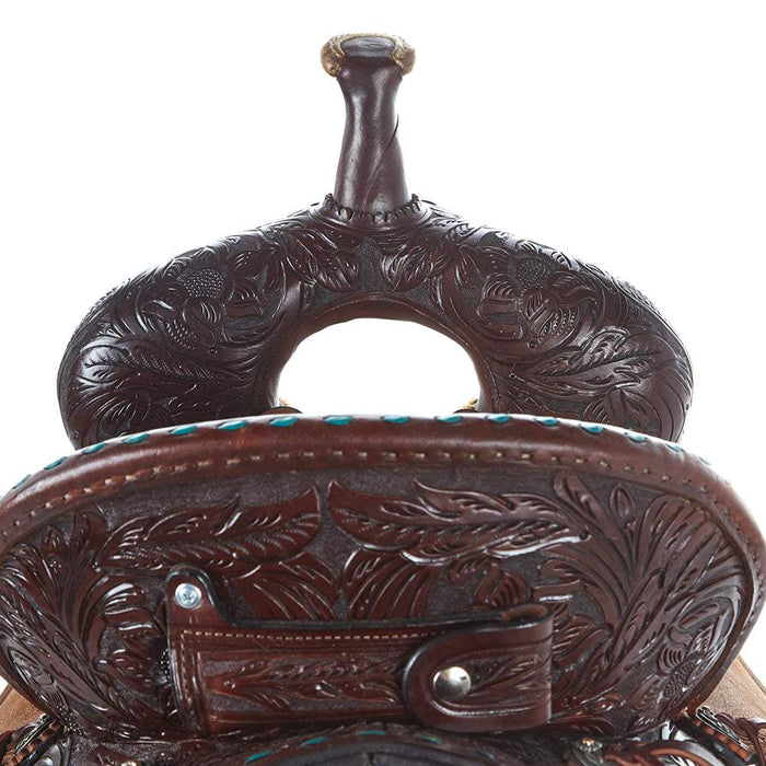 Circle Y Saddlery Josey Cash Maverick 14 1/2 Inch Barrel Saddle