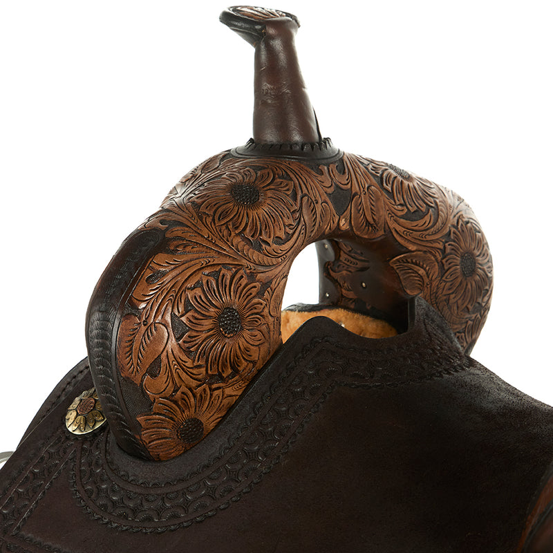 Circle Y Saddlery You are My Sunshine 14.5 Josey Barrel Saddle