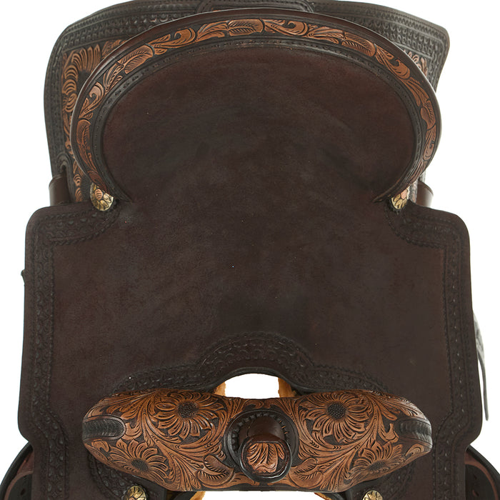 Circle Y Saddlery You are My Sunshine 14.5 Josey Barrel Saddle