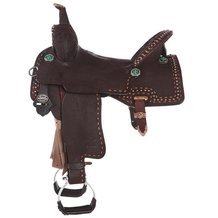 Circle Y Saddlery Josey Mitchell Renegade 15inch Regular Tree Barrel Racing Saddle