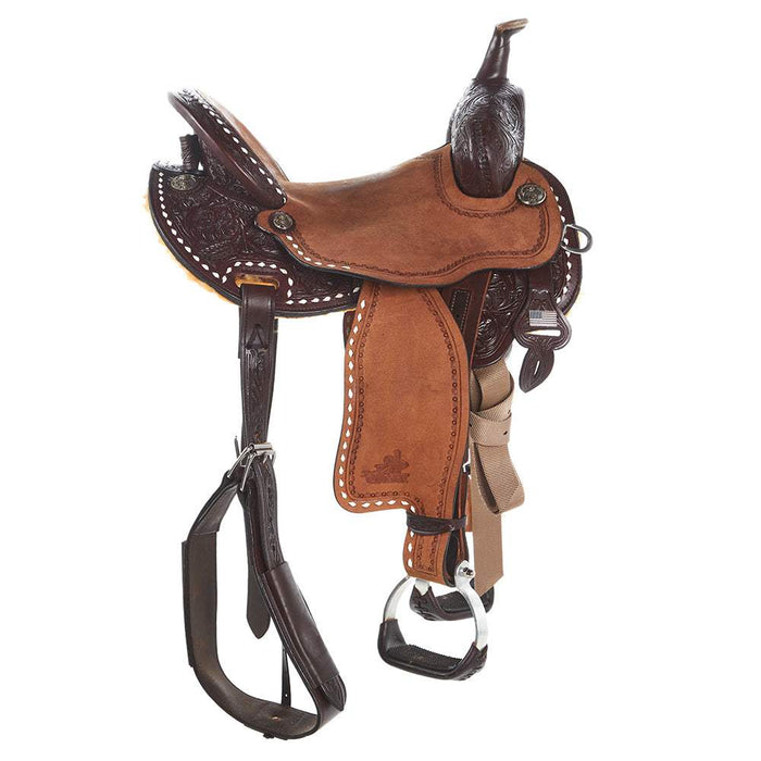 Circle Y Saddlery Josey Mitchell Renegade Racer 14 1/2 Inch Barrel Saddle