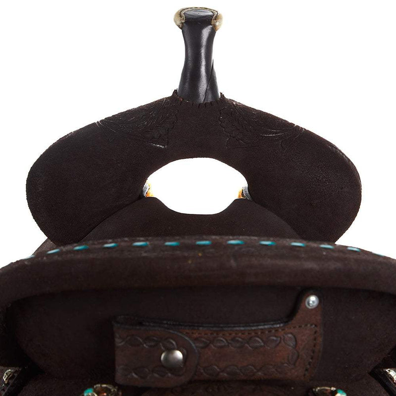 Circle Y Saddlery Martha Josey Cash Go Round 14 Inch Barrel Saddle