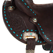 Circle Y Saddlery Martha Josey Cash Go Round 14 Inch Barrel Saddle