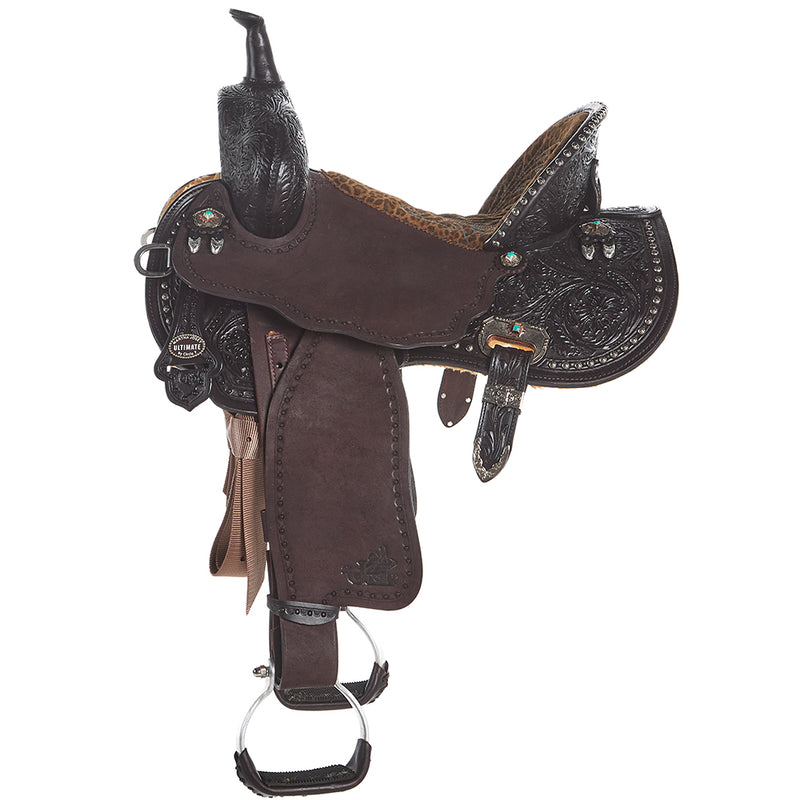 Circle Y Saddlery Martha Josey Ultimate Cash 14 1/2 Inch Barrel Racing Saddle