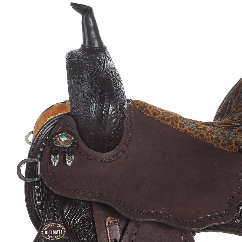 Circle Y Saddlery Martha Josey Ultimate Cash 14 1/2 Inch Barrel Racing Saddle