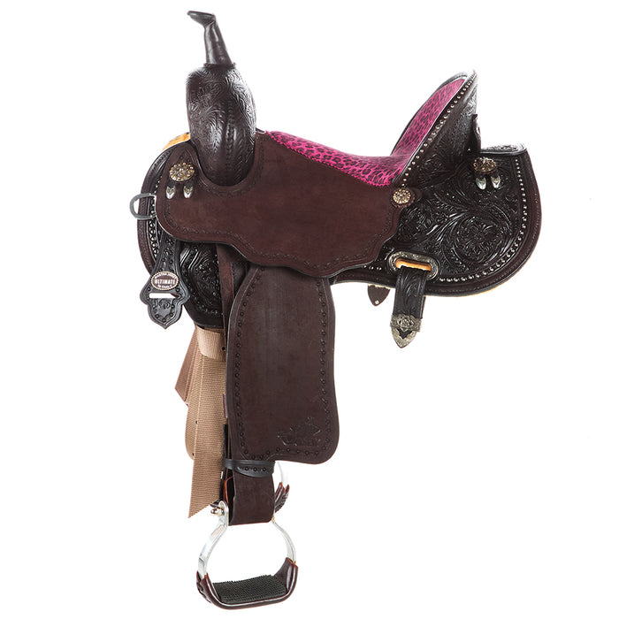 Circle Y Saddlery Martha Josey Ultimate Cash 14 1/2 Inch Barrel Racing Saddle