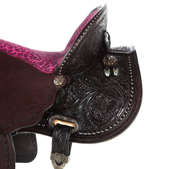 Circle Y Saddlery Martha Josey Ultimate Cash 14 1/2 Inch Barrel Racing Saddle