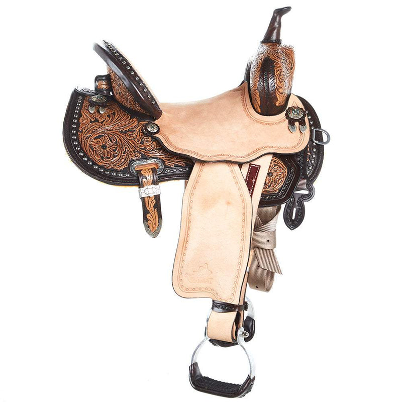 Circle Y Saddlery Martha Josey Ultimate Cash 14 Inch Regular Tree Barrel Racing Saddle