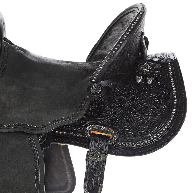 Circle Y Saddlery Ultimate Cash 14.5in Regular Tree Barrel Racing Saddle