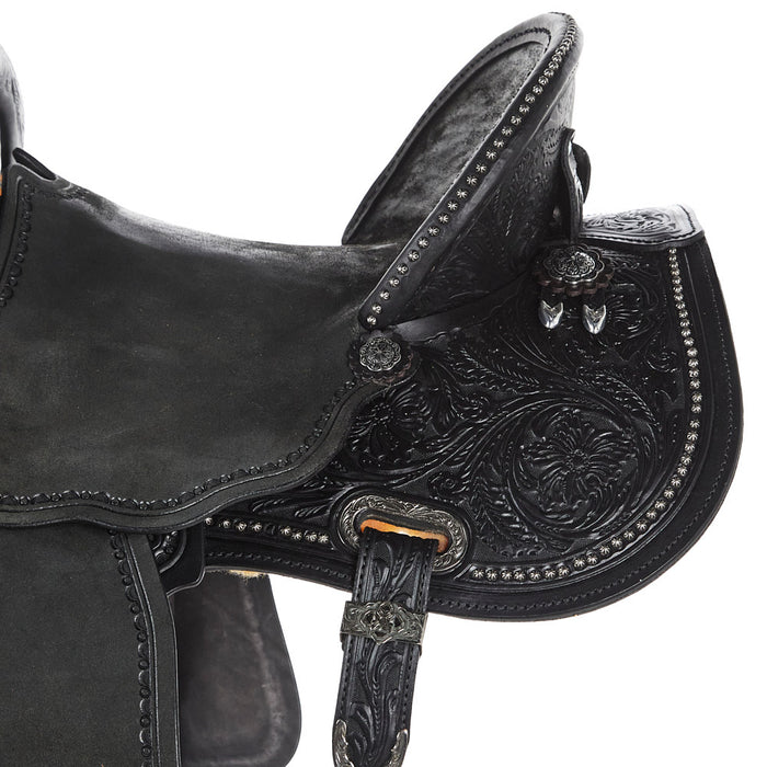 Circle Y Saddlery Ultimate Cash 14.5in Regular Tree Barrel Racing Saddle