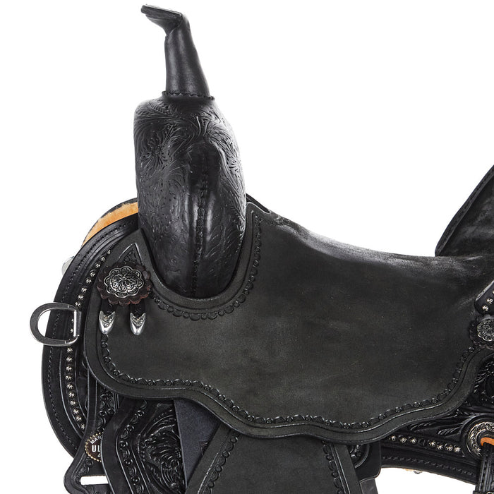 Circle Y Saddlery Ultimate Cash 14.5in Regular Tree Barrel Racing Saddle