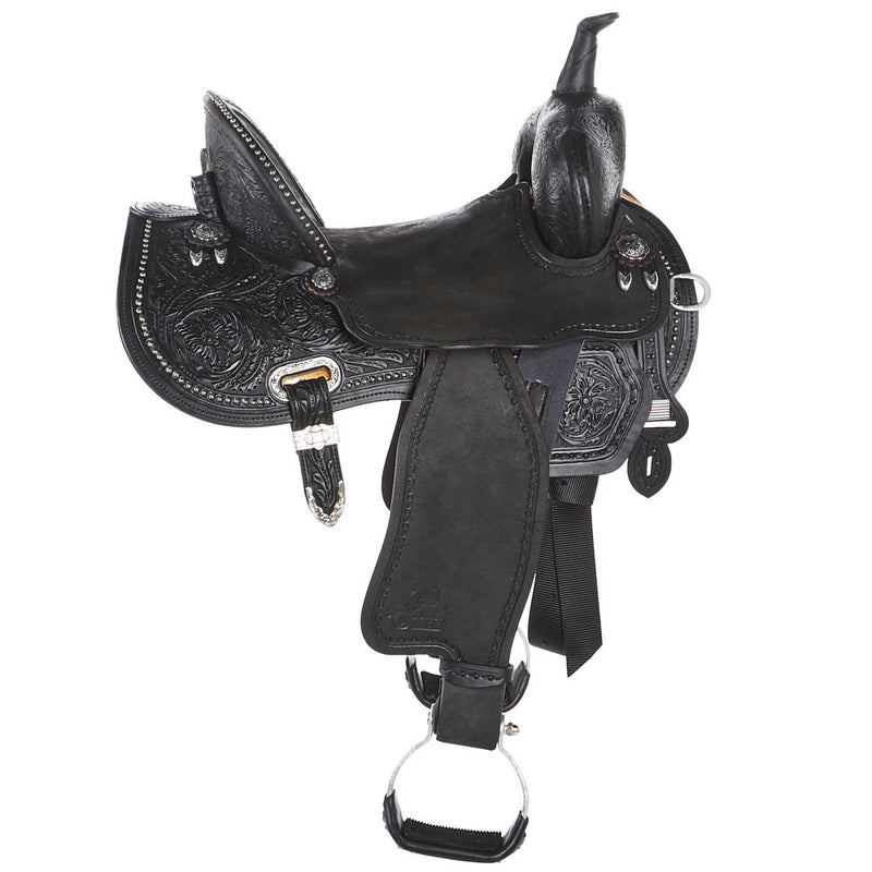 Circle Y Saddlery Ultimate Cash 14.5in Regular Tree Barrel Racing Saddle