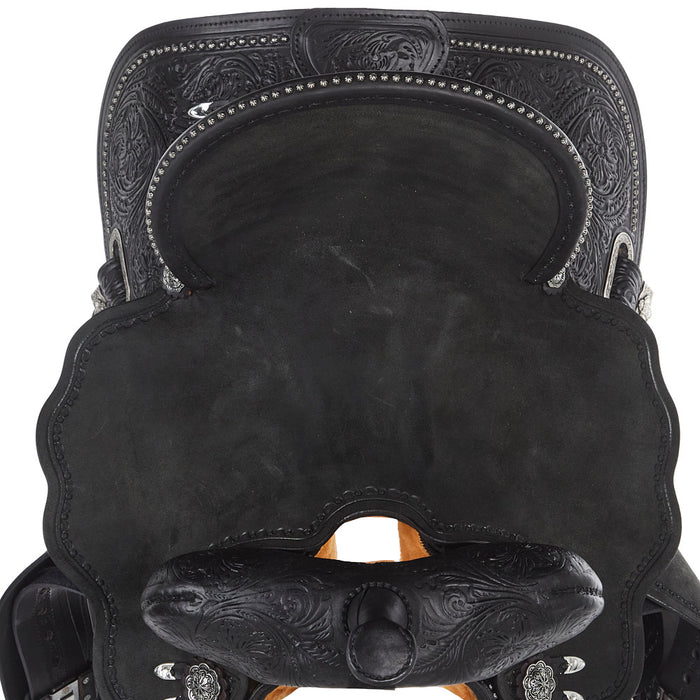 Circle Y Saddlery Ultimate Cash 14.5in Regular Tree Barrel Racing Saddle