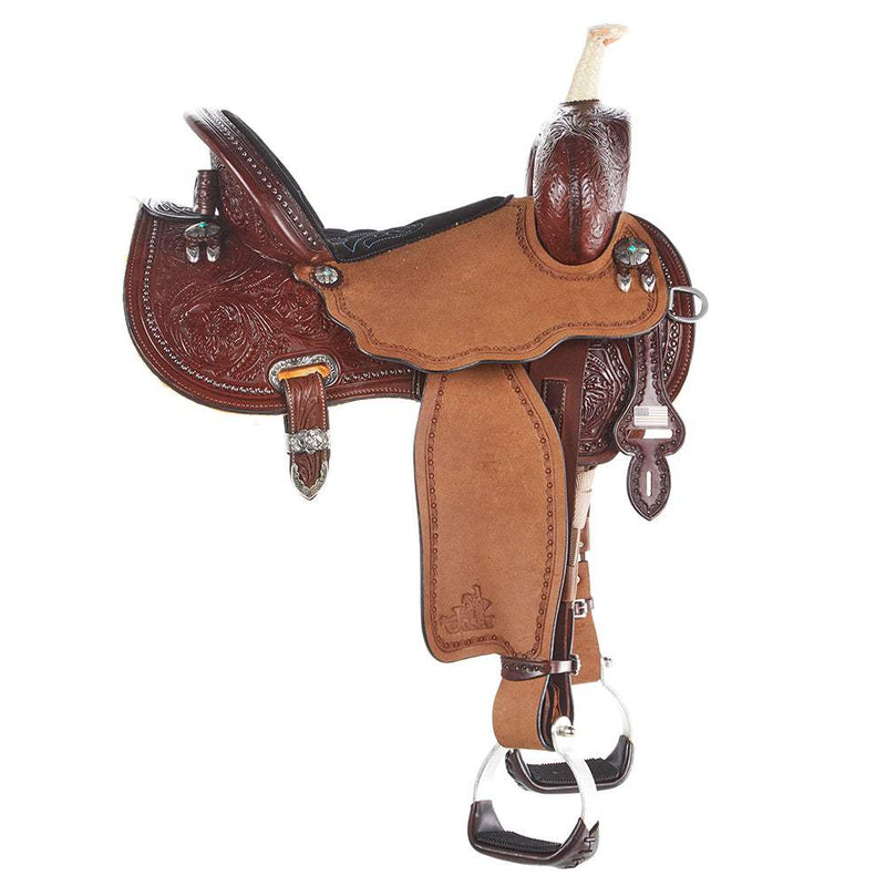 Circle Y Saddlery Martha Josey Ultimate Cash 14 1/2 Inch Barrel Saddle