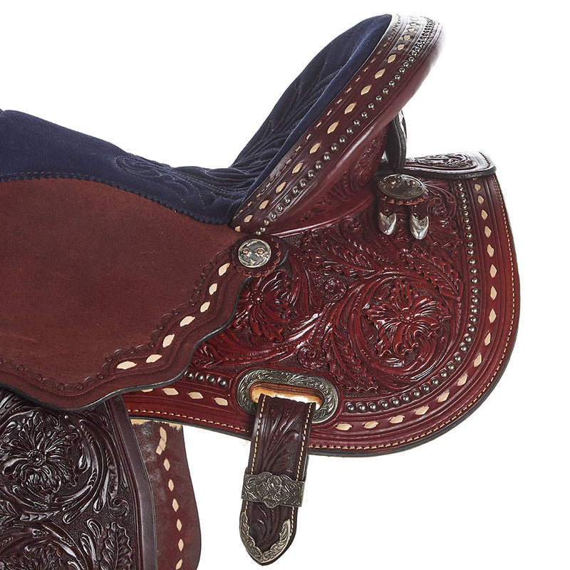 Circle Y Saddlery Martha Josey Ultimate Cash 14 1/2 Inch Barrel Racing Saddle