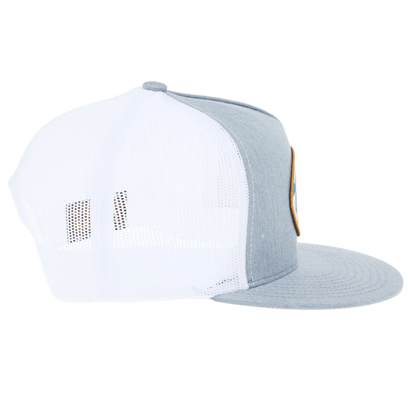 Whiskey Bent Hat Co Mens Bent Grey Spur Cap