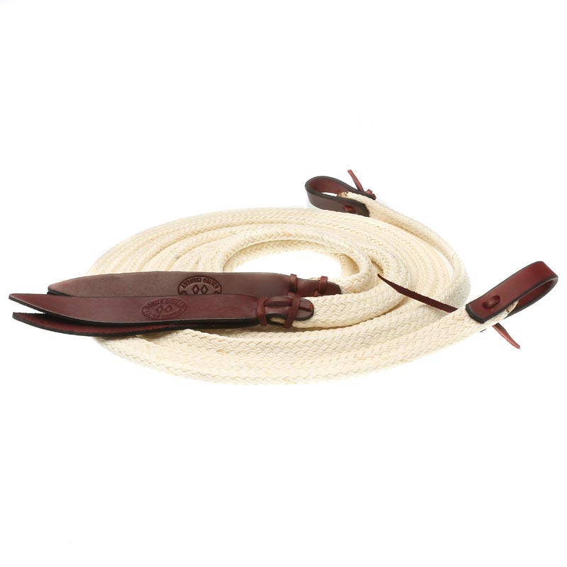 Double Diamond Halters Flat Waxed Nylon Split Reins