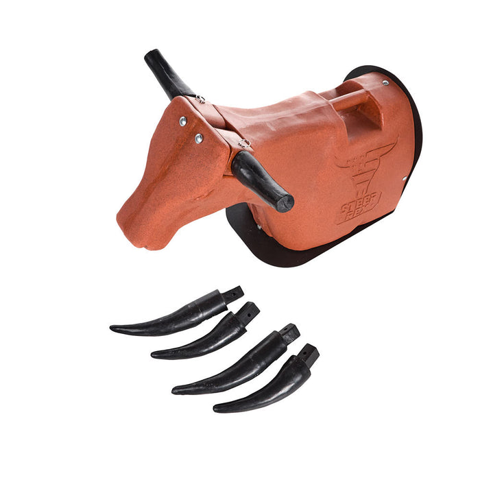 Desert Gear Orange Half Steer Team Roping Ground Dummy