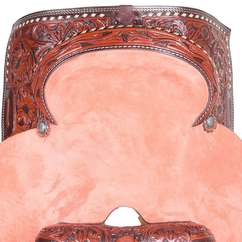 Tough 1 Silver Royal Youth Autry Barrel Saddle