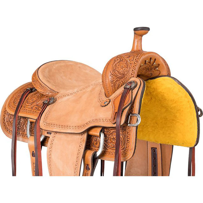 Tough 1 Light Oil 16in Wells Ranch Cutting Saddle