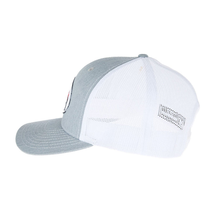 Stretch Roping Dummies Grey Heather Mesh Back Cap