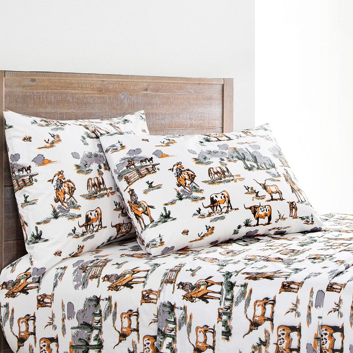 Hiend Accents Ranch Life Duffle Bag Sheet Set