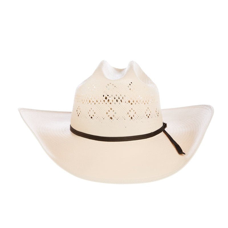 Stetson Hats 20X Baker 4 1/4in Brim Precreased Straw Hat