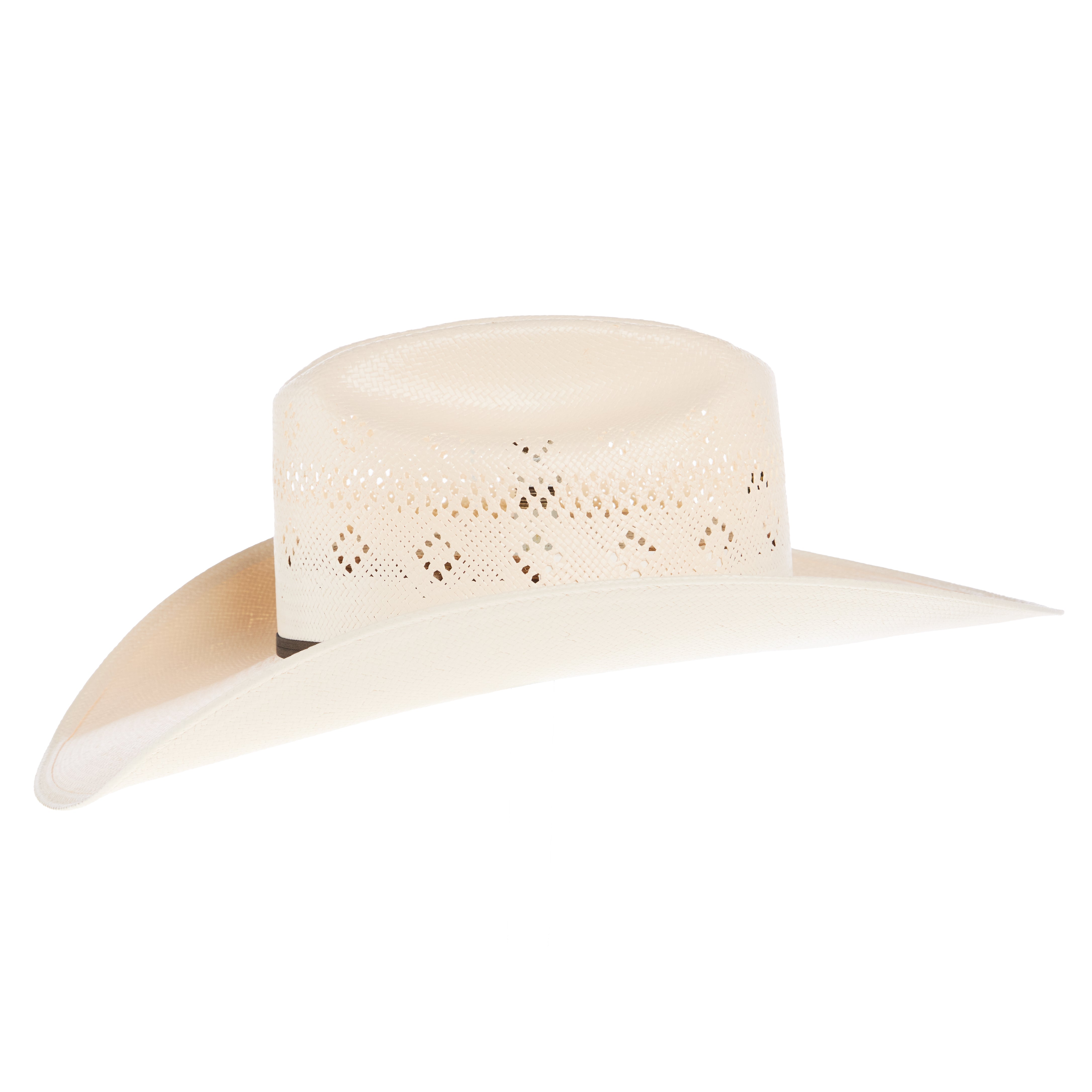 Stetson Hats 20X Baker 4 1/4in Brim Precreased Straw Hat