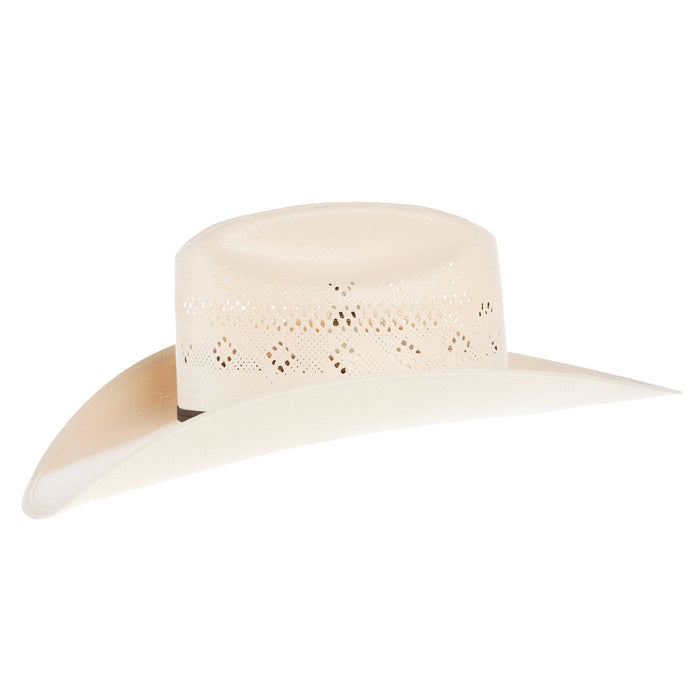 Stetson Hats 20X Baker 4 1/4in Brim Precreased Straw Hat