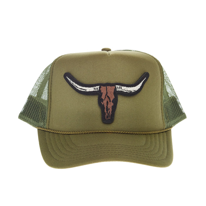 Wild Junkie Steer Patch Trucker Hat