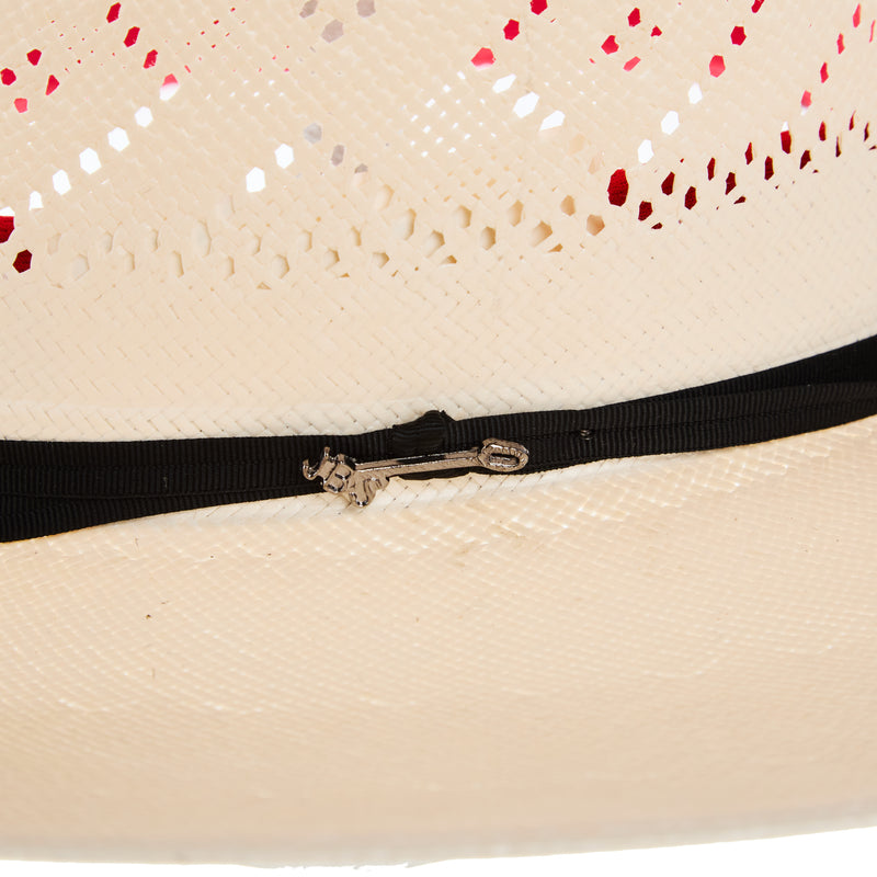 Stetson Hats 20X Saddleman 4 1/2in Brim Open Crown Straw Cowboy Hat