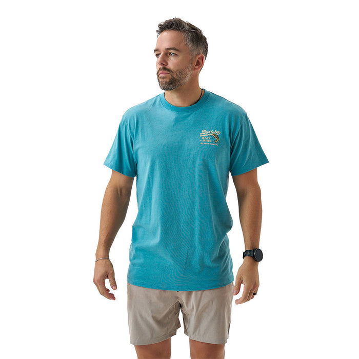 Burlebo Men's Bait & Rigs Cyan Tee Shirt